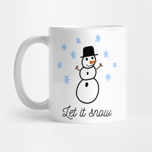 Let It Snowman Mug